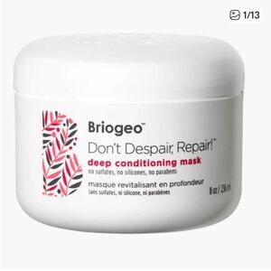 Briogeo Don’t Despair Repair Deep Conditioning 10 minute hair Mask